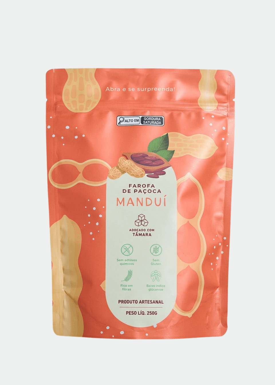 Farofa de Paçoca Manduí - 250g